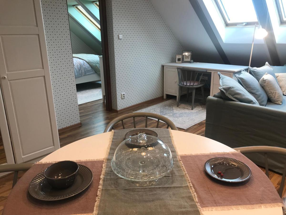 Attic Apartment On Waterfront / View / Netflix Praha Bagian luar foto